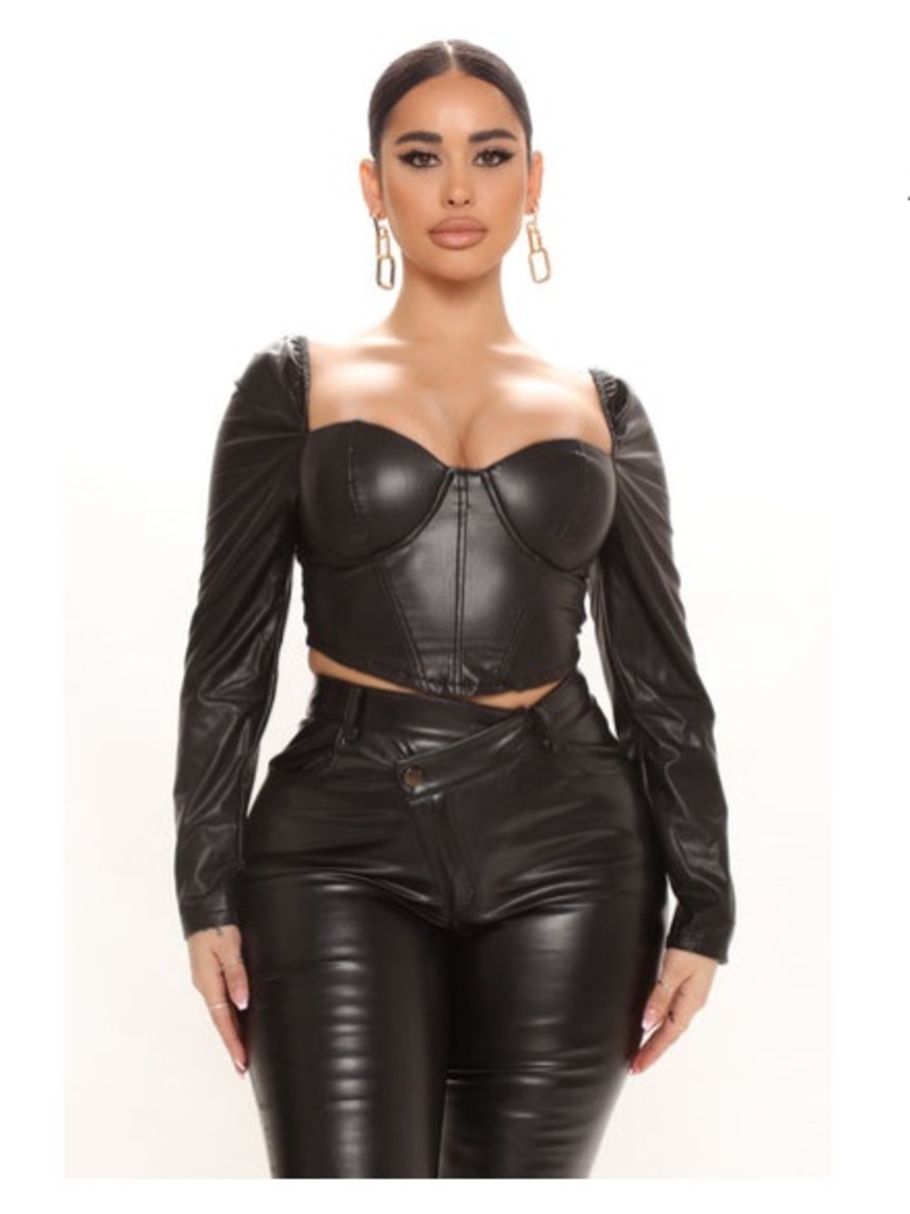 No Bad Angles PU Top